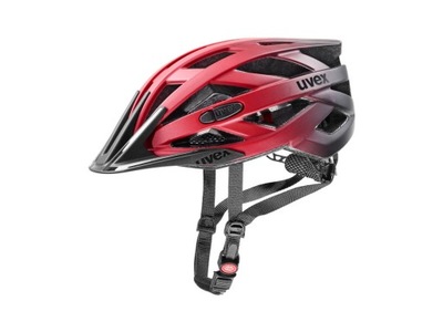 Kask rowerowy wygodny Uvex I-vo CC L/XL Red / black