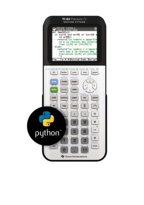 Kalkulator graficzny Texas Instruments TI-83 Premium CE Edition Python