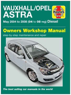 Opel Astra III diesel (2004-2008) instrukcja napraw Haynes 24h