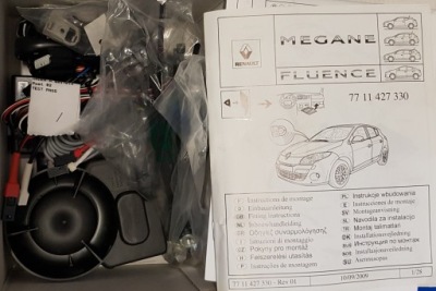 Alarm новий оригінальний renault megane iii fluence оригінальний номер 7711427330 фото №1