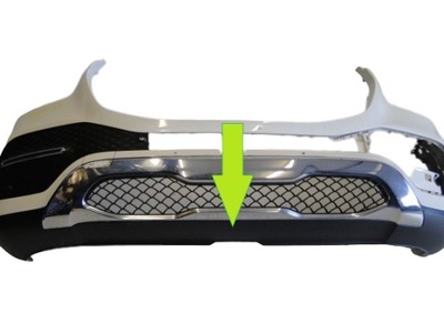 Mercedes gle w167 167 молдинг нижняя спойлер перед фото №1