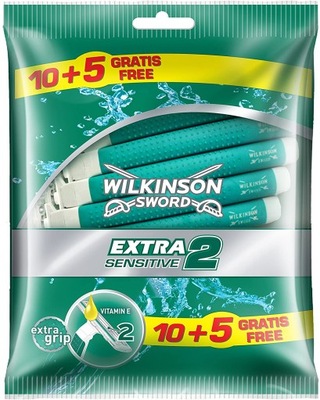 Wilkinson Sword Extra 2 Sensitive maszynka 15 szt