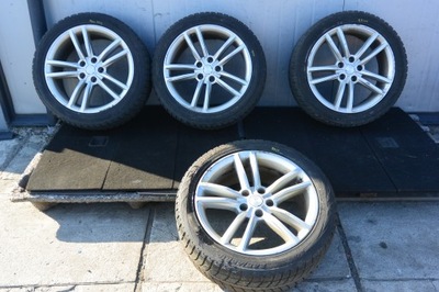 TESLA MODEL WITH SET DISCS FROM TIRES WINTER WHEELS 19 R19 ORIGINAL 245/45 R19  