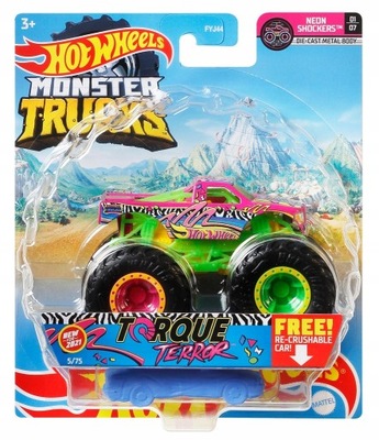 HOT WHEELS MONSTER TORQUE TERROR WRAK GTH87