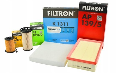 FILTRON SET FILTERS VW TOURAN 1.6 2.0 TDI 15- AUDI Q2 TT 1.6 2.0 TDI  