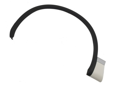 Накладка крыла молдинг передняя левая vw touareg 7p6 lift 14-18 r-line фото №1