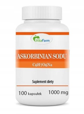 ASKORBÁT SODNÝ KAPSULE 100KS 1000MG VITAMÍN C