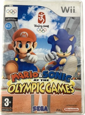 MARIO SONIC OLYMPIC GAMES płyta bdb+ komplet WII