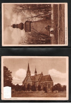 Rabka - stary i nowy kościół. Rok 1935 i 1931 *.