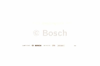 BOSCH ФІЛЬТР КАБІНИ HYUNDAI IX20 KIA VENGA 1.4-1.6LPG 02.10-