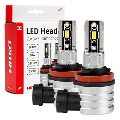 H8/H9/H11 DIODO LUMINOSO LED MINI DIRECCIÓN E57 AUDI Q5 8R  