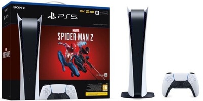 Konsola do gier PlayStation 5 C Digital Edition + Marvel's Spider-Man