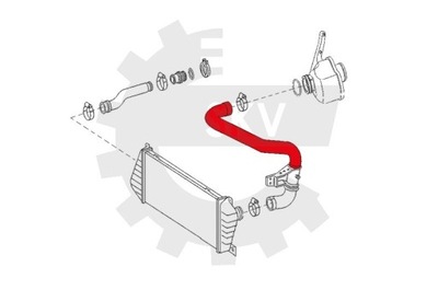 ПАТРУБОК ТУРБІНИ MERCEDES SPRINTER 9015283982