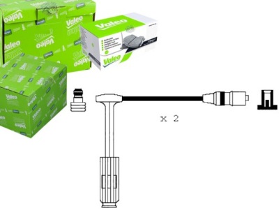 Провода зажигания valeo ls497 73916 dkc242 rcmb22 фото №1