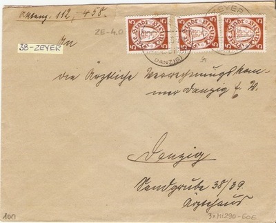 Danzig M38 - stempel ZEYER
