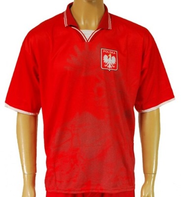 Koszulka POLSKA HUSARIA r. 146 czerwona