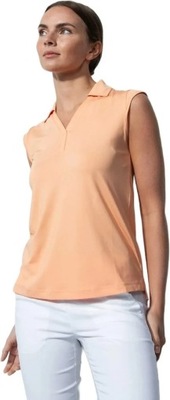 Anzio Sleeveless Polo Shirt Kumquat L