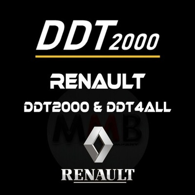 OPROGRAMOWANIE RENAULT DDT2000 i DDT4ALL