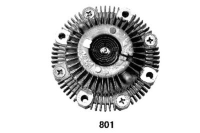 Вязкостная муфта сцепление вязкостная japanparts 1712060a01 фото №1