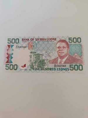 Sierra Leone - 500 Leone - 1991 - UNC