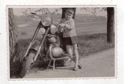 MOTORYZACJA PRL - Motor Motocykl Jawa - ok1965