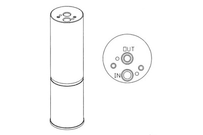 Осушувач кондиціонера mercedes s c215 s w220 sl r230 sprinter 2-t фото №1