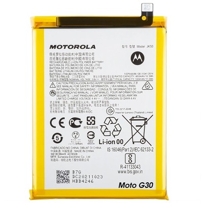 Oryginalna Bateria Motorola Moto G30 XT2129 JK50