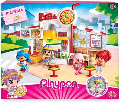 Pinypon City. Pizzeria z laleczką i akcesoriami