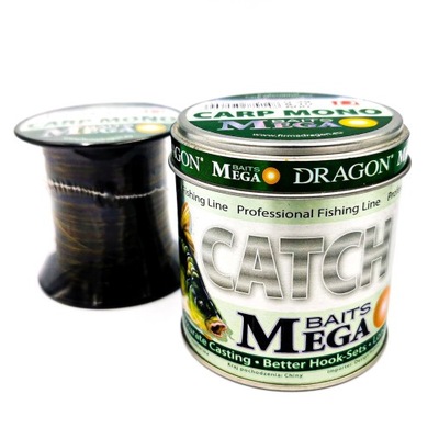 Żyłka Dragon MegaBaits Carp Mono 600m 0.28mm 8.10k