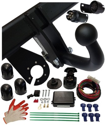 STEINHOF BARRA DE REMOLQUE HOLOWNICZY+MODUL7PIN/13P +WIAZKA PARA BMW X3 E83+LCI 2004DO2010  