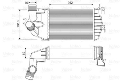 ИНТЕРКУЛЕР OPEL ASTRA H 1,3CDTI VAL818556