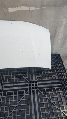 Renault master 2 ii 98-03 капот крышка двигателя белый фото №1