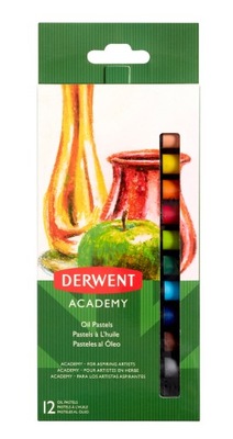 Pastele Olejne Zestaw 12 Kolorów Derwent Academy
