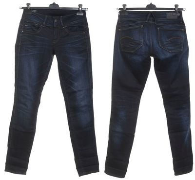 G-STAR RAW LYNN MID SKINNY jeansy damskie W27 L30