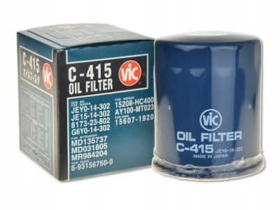 Mitsubishi space star 98-05 1.6i фільтр оливи vic фото №1