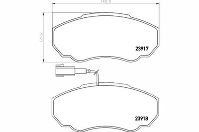 КОЛОДКИ ТОРМОЗНЫЕ TEXTAR 77364862 E172133 425242 42