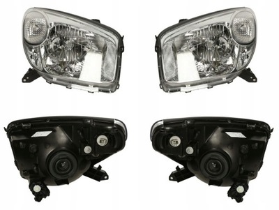 Фара лампа toyota rav4 xa20 04-05 l+p tyc фото №1