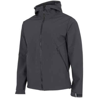 Kurtka męska 4F softshell antracyt H4Z22 SFM001 22S S