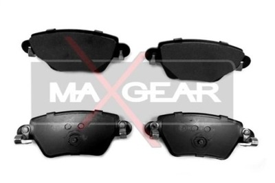 MAXGEAR 19-0495 КОМПЛЕКТ КОЛОДОК ШАЛЬМІВНИХ