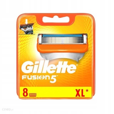 GILLETTE FUSION 5 WKŁADY DO MASZYNEK 8SZT