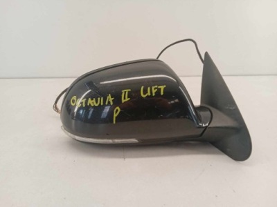 Зеркало правое передние skoda octavia ii lift 8-12 фото №1