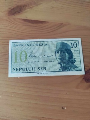 Indonezja - 10 Sen - 1964 - UNC