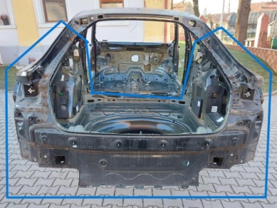 Vw arteon 3g8 2018r піддон крила повний задня kpl чверть фото №1