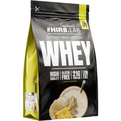 HIRO.LAB Instant Whey Protein białko serwatkowe 750g biała czekolada-ananas
