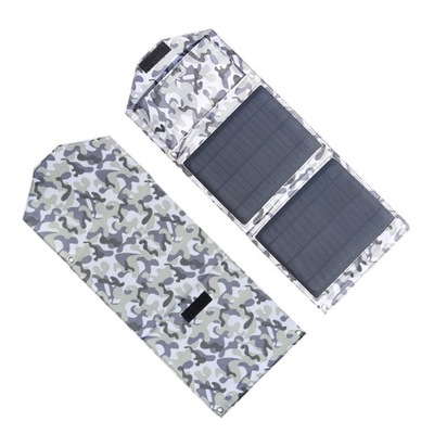 Solarna ładowarka USB panel słoneczny składany 14W
