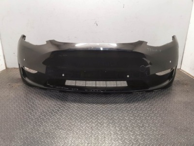 Бампер перед tesla model y лак solid blach фото №1