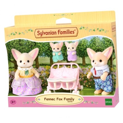 Sylvanian Families. Rodzina lisków pustynnych