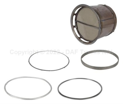 PIEZA INSERTADA FILTRO DPF DAF EURO 6 2326073R  