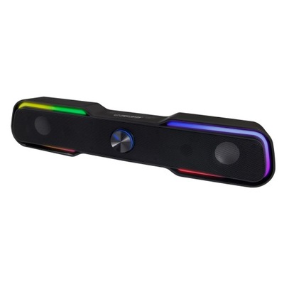 GŁOŚNIK USB SOUNDBAR LED RAINBOW APALA