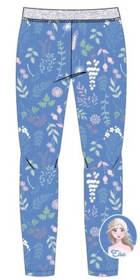 Legginsy dziewczęce KRAINA LODU ELSA 134cm